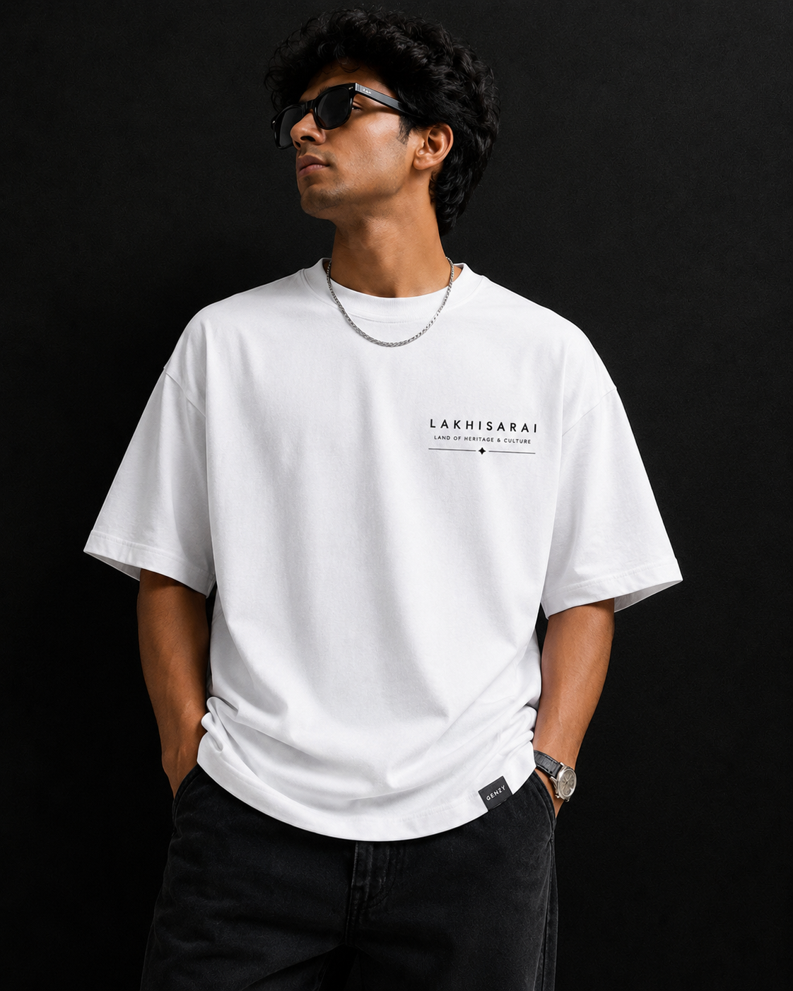 lakhisarai 53 oversized t-shirt | minimal streetwear