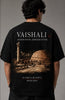 Vaishali 31 Oversized T-Shirt | Ancient Roots Streetwear | Black Unisex