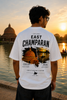 East Champaran Heritage Oversized T-Shirt | Kesariya Stupa & Moti Jheel Graphic