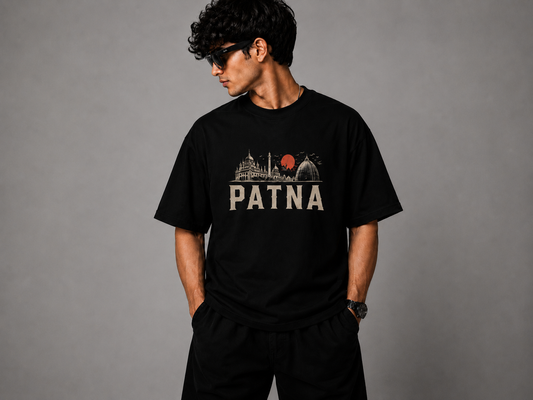 PATNA Heritage | Premium Oversized T-Shirt