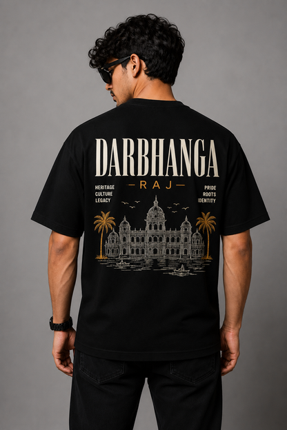 Darbhanga Raj Heritage | Premium Oversized T-Shirt