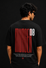 MUNGER 08 Oversized Graphic T-Shirt – Premium Cotton Streetwear | Black
