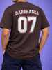 Men’s Graphic Printed T-Shirt – Brown “Darbhanga 07” Casual Streetwear Tee