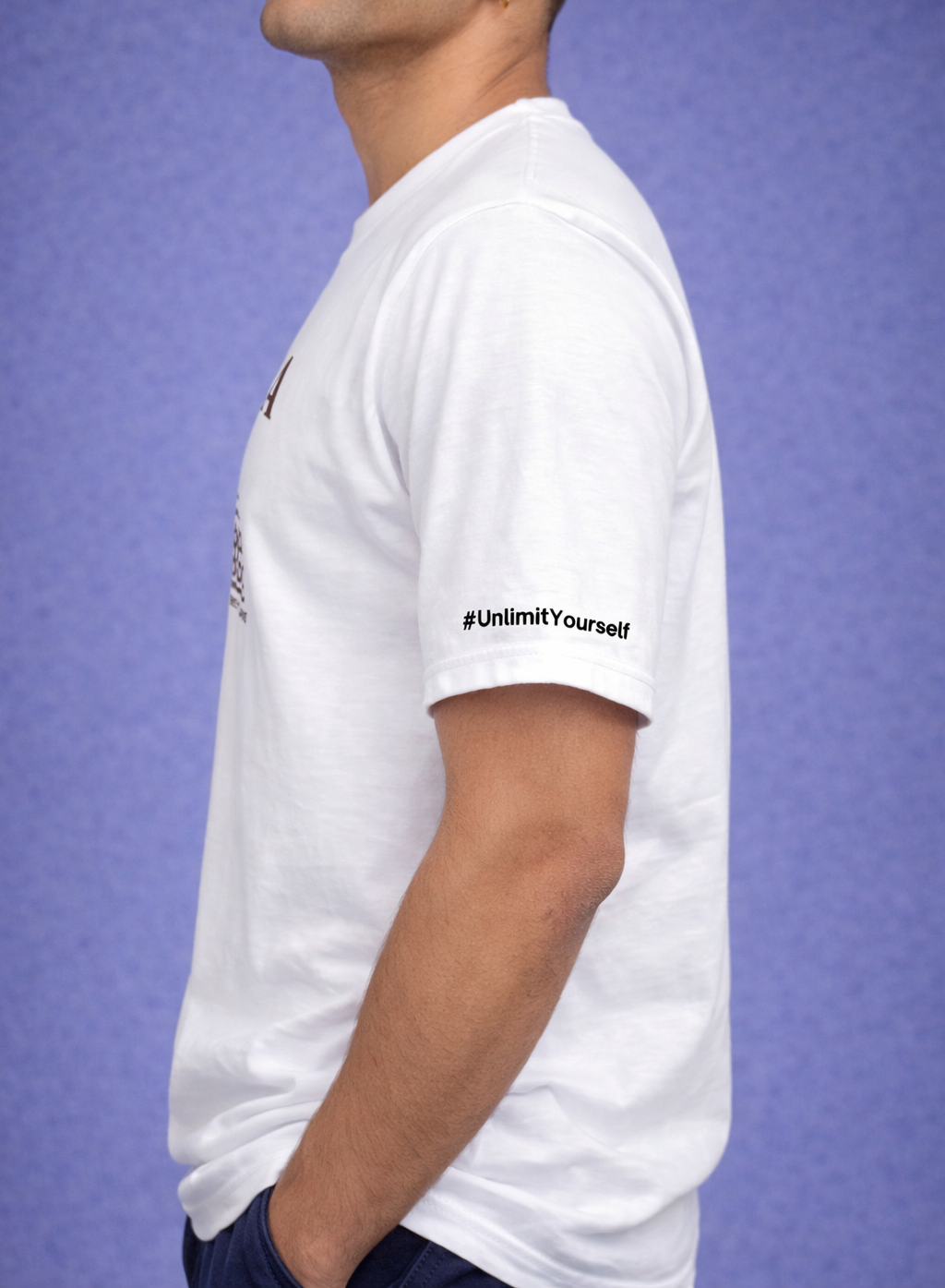 Men’s Graphic Printed T-Shirt – White “Mithila Roots” Ethnic Streetwear Tee