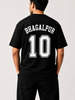 Bhagalpur 10 Oversized Back Print T-Shirt | Unisex Streetwear | Premium Cotton | Black