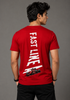 Fast Lane F1 Racing T-Shirt | Red Motorsport Graphic Tee